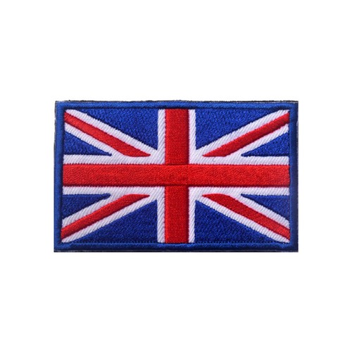National European Country Flag Hook Loop Patch Embroidery Backing Fastener Badge - Picture 20 of 26