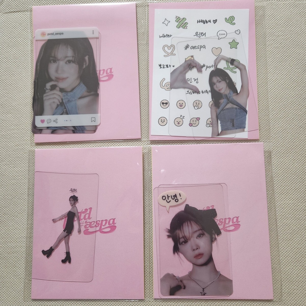 AESPA #POTD #aespa EXHIBITION OFFICIAL MERCHANDISE SEOUL CLEAR