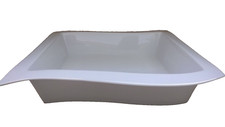 2er Set Salatschale Buffetschale Servierschale Gebäckschale tief 23x20 Porzellan