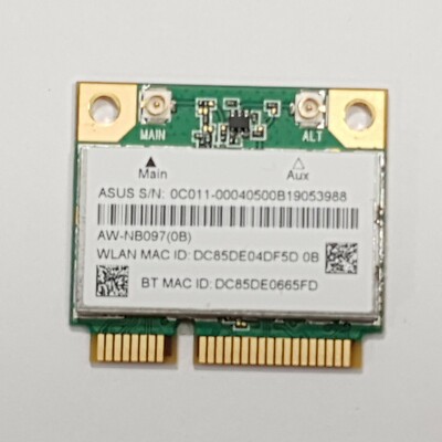 Asus X501U WLAN Karte Wifi Card AzureWave AW-NB097H AR5B225 Bluetooth Modul