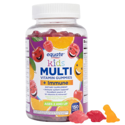 Equate Kids Multi Vitamin + Immunity 150Ct