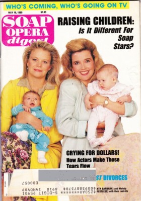 SOAP OPERA DIGEST May 16 1989 Marcy Walker Melody Thomas 