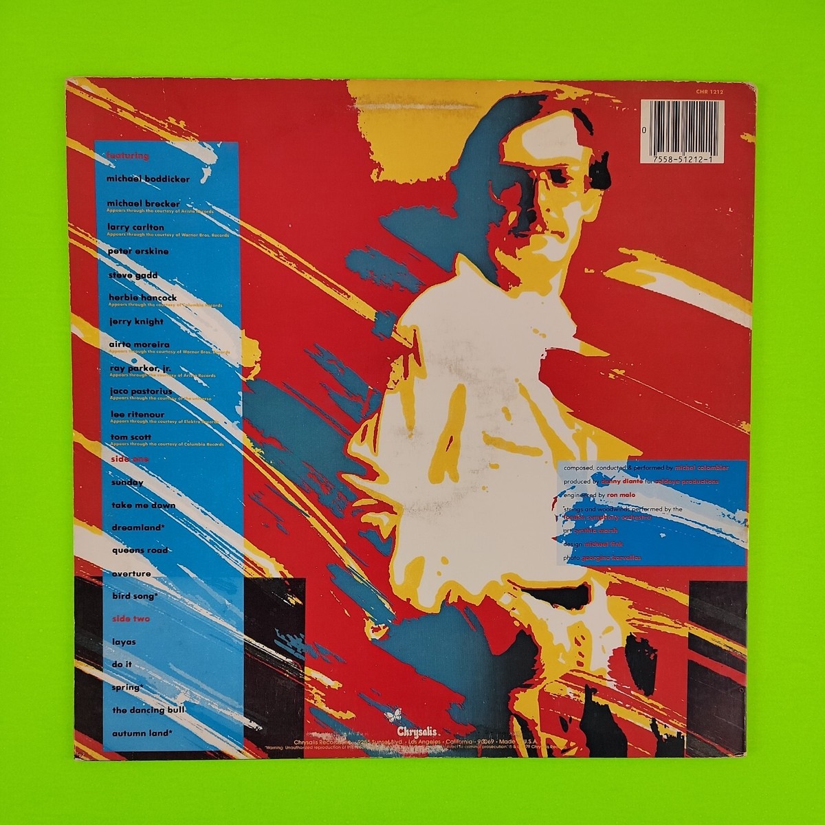 Michel Colombier Self-Titled Original 1979 Press CHR-1212 VG+
