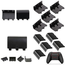 US 10Pc For Xbox One Battery Cover Back Wireless Controller Replacement Black