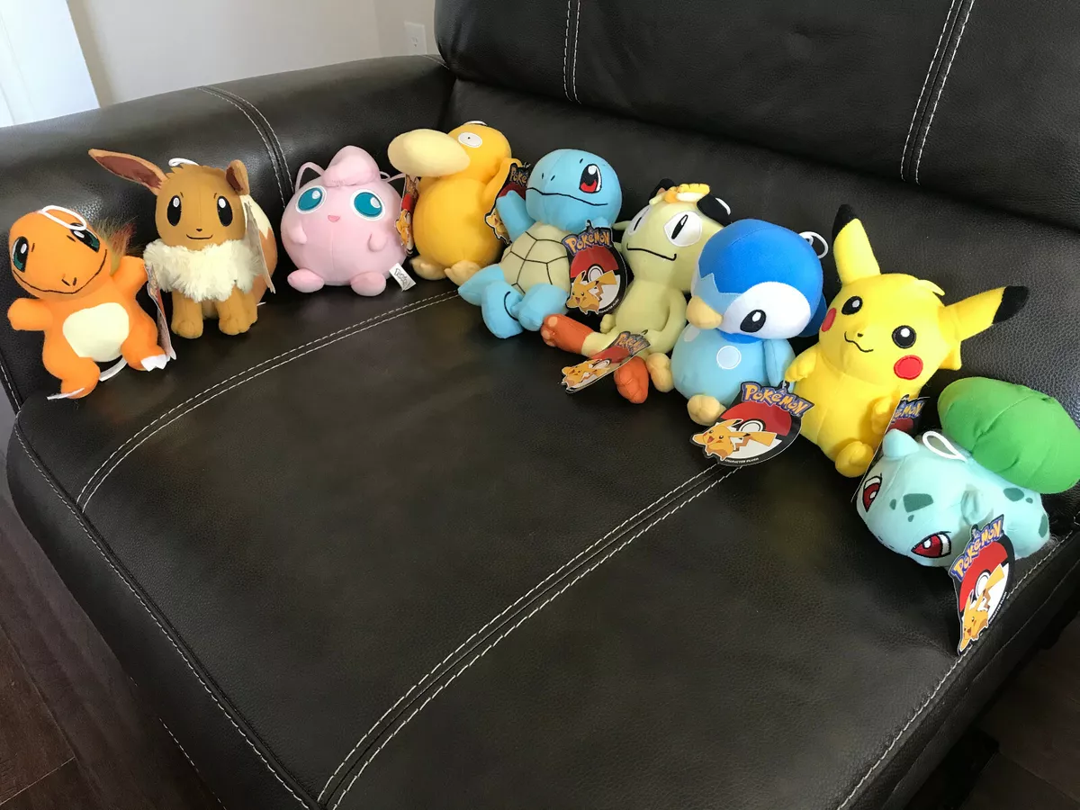 Oreiller rampant Pikachu grande taille, jouet en peluche au beurre, mignon  Pokemon SLaura tle Charmander Bulbasaur