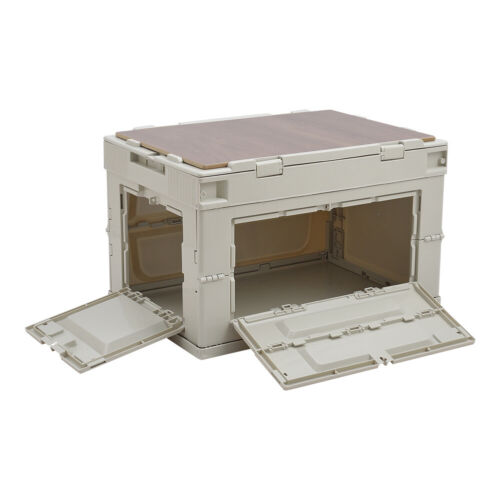 Stackable Folding Storage Box Collapsible Baskets for Picnic Camping Car Caravan - Picture 24 of 33