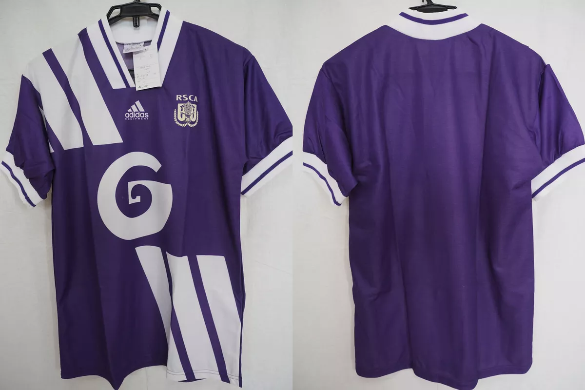 1993-1994 RSC Anderlecht Retro Vintage Rare Jersey Shirt Away Adidas M BNWT