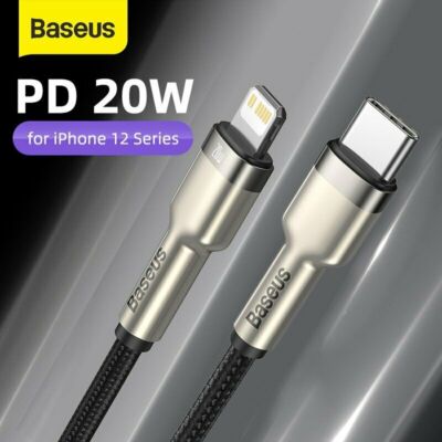 Baseus PD 20W Ladegerät Kabel Typ-C auf iP Kabel für iPhone14 13 12 11 Pro Max