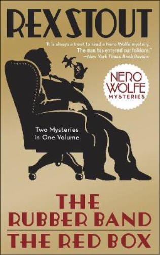 Rex Stout The Rubber Band/The Red Box 2-in-1 (Tascabile) Nero Wolfe