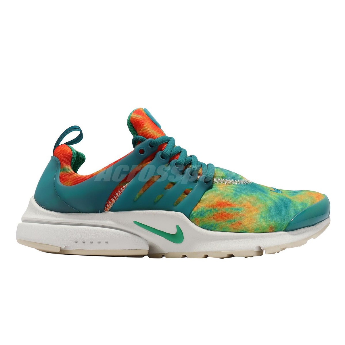 シューズ スニーカー  タイダイ  ナイキ Nike Air Presto Tie Dye Green/Orange   ストリ Nike Air Presto Tie-Dye Green Orange Men Unisex Casual Shoes