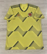 Adidas 2019/20 Colombia Futbol Soccer Home Jersey DN6619 Yellow Men’s Size XL