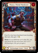 HEAVY METAL HARDCORE (RED) X3 [ONE IS RAINBOW FOIL!] *FAB - COMPENDIUM OF RATHE*