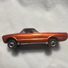 Hot Wheels Redlines Orange Custom Fleetside Diecast Car 1:64