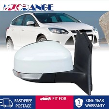 8Pin Right Hand Electric Door Mirror For Ford Focus LW LZ 2011-2018 Manual Fold