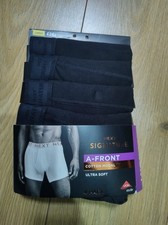 NEXT Signature A-Front Ultra Soft 4 Pack Boxers Size (L) RRP £24