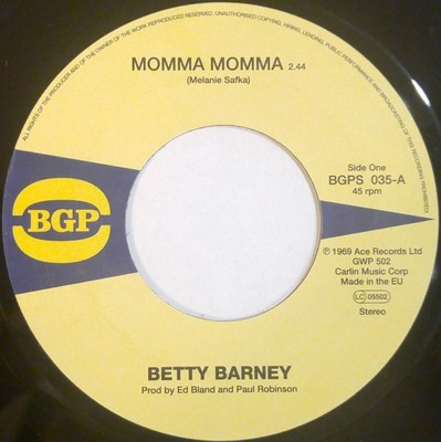 Betty Barney - Momma Momma / Chicken Scratch, 7'', (Vinyl)