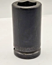 Snap-on SIM322 3/4" Drive 6-Point SAE 1" Flank Drive Deep Impact Socket