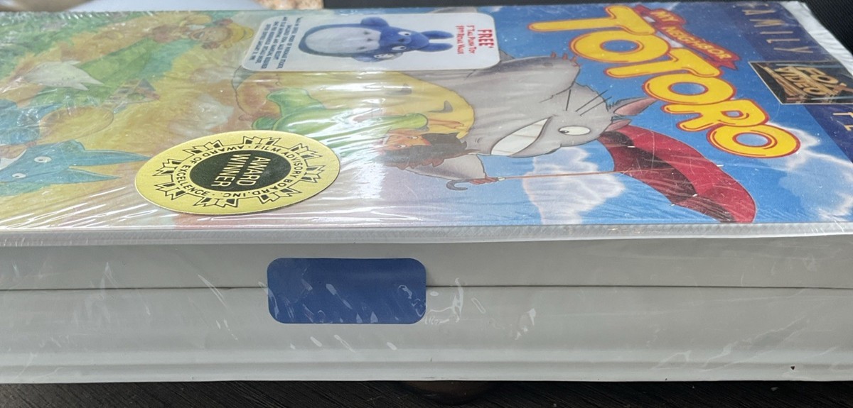 My Neighbor Totoro (VHS, 1993) RARE Clamshell Sealed HTF Miazaki