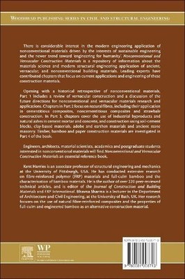 Nonconventional and Vernacular Construction Materials by Kent... - 9780081008713