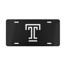 Temple Owls NCAA Car Front License Plate Tag Vanity Style – Auto Metal Aluminum