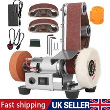 Mini Electric Belt Sander Grinder DIY Polishing Machine Sanding Tools Kit C