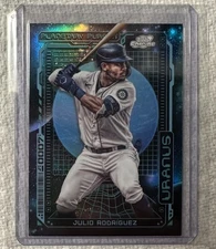 2023 Topps Cosmic Chrome Julio Rodriguez Planetary Pursuit Uranus Mariners PPU-9