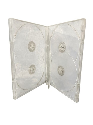 5 Disc 14 mm DVD Clear Case Replacement Blu-ray