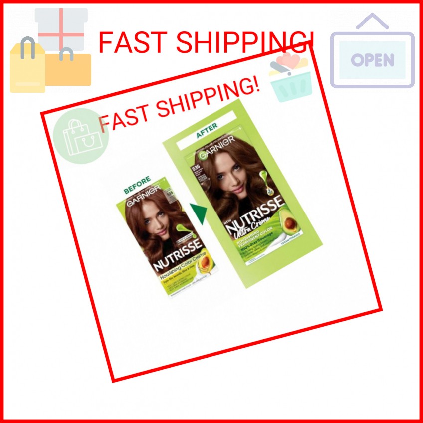 Nourishing Creme Hair Color 535 Medium Golden Mahogany Brown