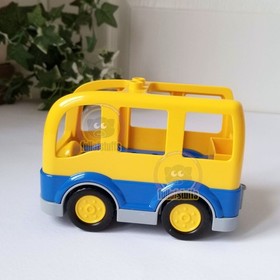Lego Duplo Yellow Blue School Bus 10528 Vehicle Transportation Bricks Toy