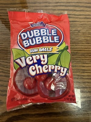 Bubble Bubble-America s Original Very Cherry Gum Balls:4oz-