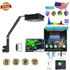 Dimmable 30W Aquarium LED Light - Full Spectrum, Tropical Fish  Plant Growth