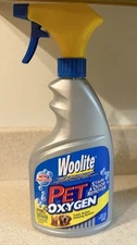 Woolite Carpet and Upholstery Cleaner Stain Remover, Pet + Oxygen 22 oz Vtg 2007