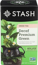 STASH TEA TEA DECAF GRN 18 BG