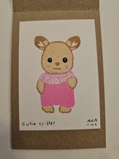 NEW - Cutie Critter calico - Ana Anastasia Inciardi Mini Prints - Free Shipping!
