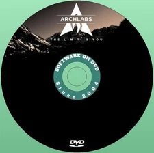 Latest New Release ArchLabs OS Linux Operating System for PC on DVD