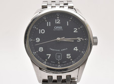 Oris 7504-633 Classic Date Automatic Men’s Watch Black Dial Rare JAPAN*Exc+5*