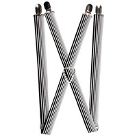 `Suspenders - 1.0`` - Stripe Transition Black/White` (Us Import) ACC NEU