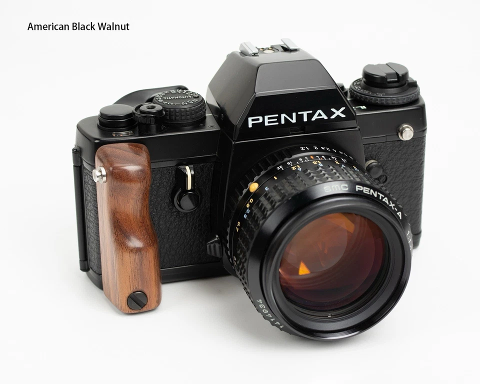 PENTAX LX GRIP Solid Wood American Black Walnut Camera GRIP B Type 37125 Limited - Image 2 of 4