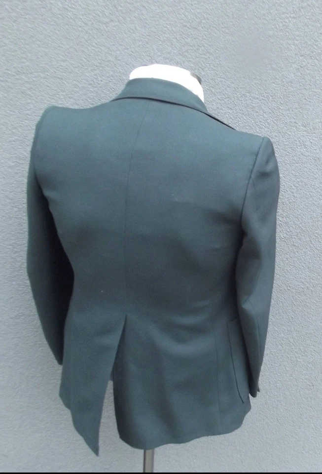 Chaqueta Blazer Ivy League Vintage Verde Años 60 36S Pequeña Unión Hecha en EE. UU. Foto 2 de 3