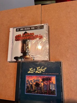 LOS LOBOS,,2 CD LOT,,,1 NEAR MINT,,,,1 SEALED