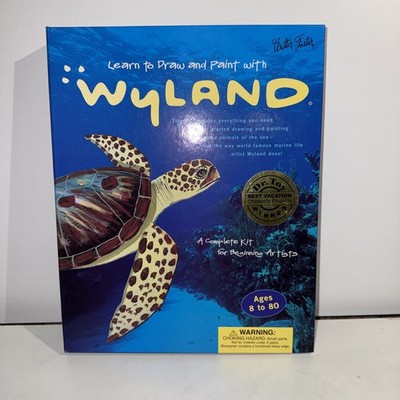 wyland Art Learn To Paint And Draw Complete Kit For Beginning Artists Book New