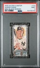 154168784 Aaron Judge 2025 Topps Allen & Ginter #122 Black Bordered Mini PSA 9