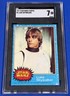 1977 Topps STAR WARS #1 LUKE SKYWALKER SGC 7