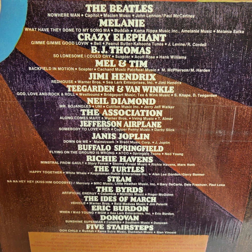 Do It Now: 20 Giant Hits Vinyl LP 1001 Beatles Janis Joplin Jefferson Airplane - Image 3 of 4