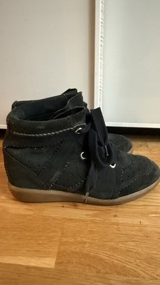 Isabel Marant Etoile Bobby Sneakers Schwarz Größe 37