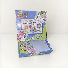 Vtg Nickelodeon The Fairly Odd Parents Photo Memo Box Note Sheets