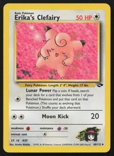 Erika's Clefairy 40/132 Unlimited Uncommon Gym Challenge Pokemon English LP on eBay