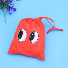 Children Raincoats with Hood Dinosaur Shaped Rain for Girls Boys Size S (Red)
