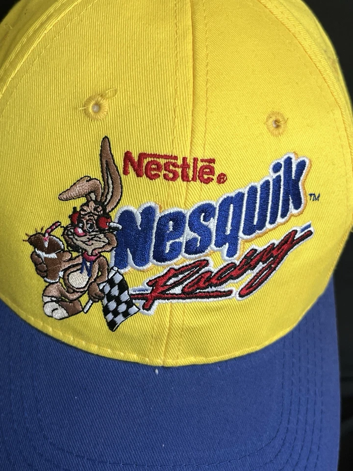Nesquik Racing Hat Jeff Green Snapback Vintage Chase Authentics NASCAR Cap HTF - Image 2 of 4