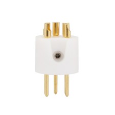 1Pc Brass 5Pin DIN Male Plug For Tonearm of Vinyl Record Player Repair Parts